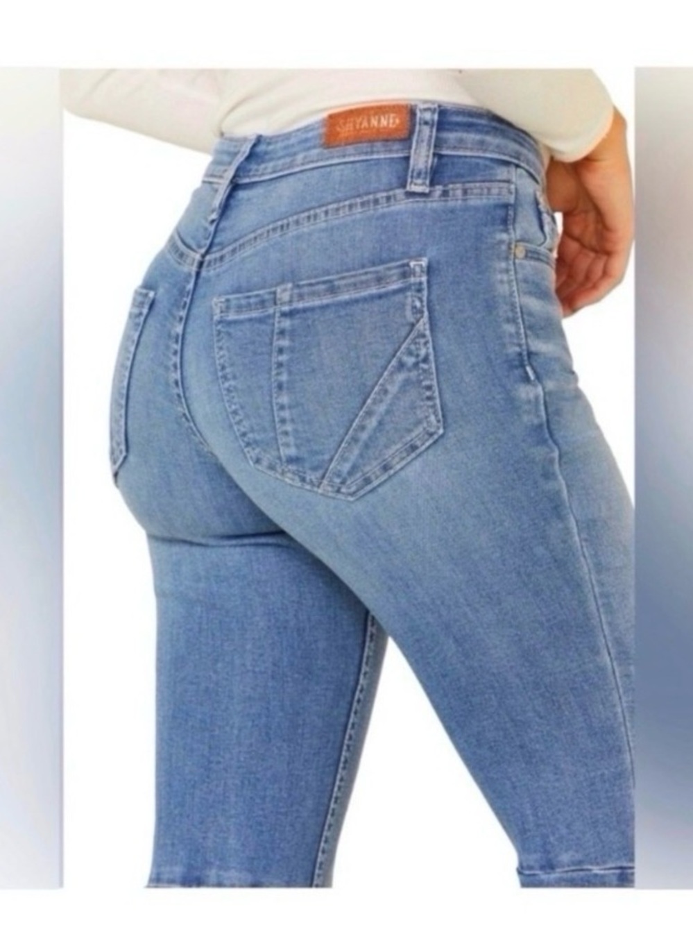 BOOT BARN Shyanne Ripped High Rise Flare Jeans - Picture 5 of 9